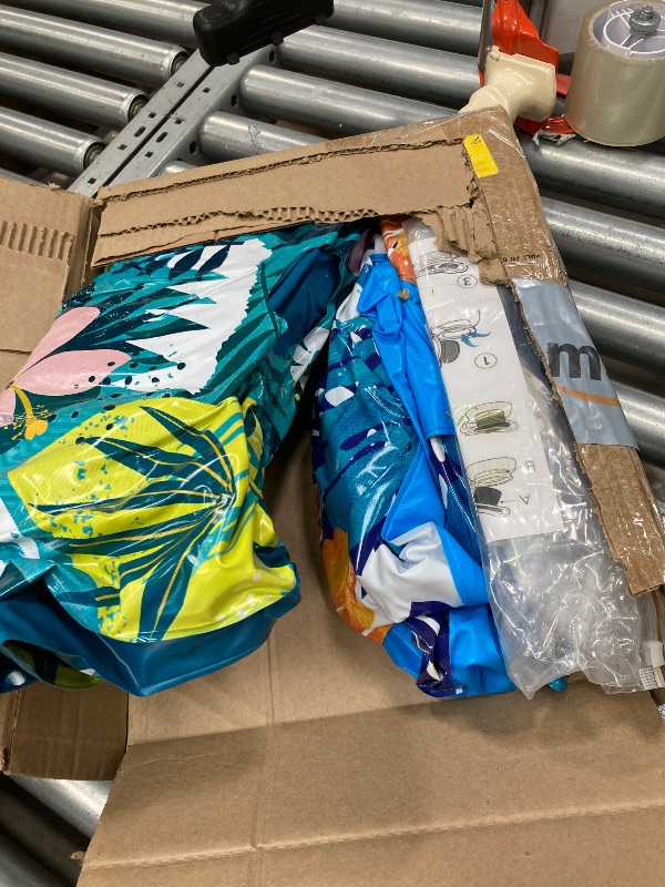 Photo 1 of **used missing parts***HomeKaren Oversized Pool Floats Lounge 2 Pack 73" X 33", Inflatable Tanning Pool Floaties for Adults, Cooling Pool Raft Lounger Pool Rafts & Inflatable Ride-Ons for Pool Party, Sea, Beach, Lake River