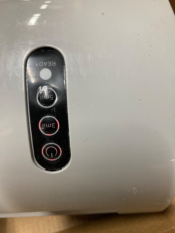 Photo 1 of *****It is used. It is connected and the lights turn on, but it is not known if it works 100%. It is missing parts, therefore, it cannot be returned**Scotch TL902VP Thermal Laminator Value Pack 9" W/ 20 Letter Size Pouches New
