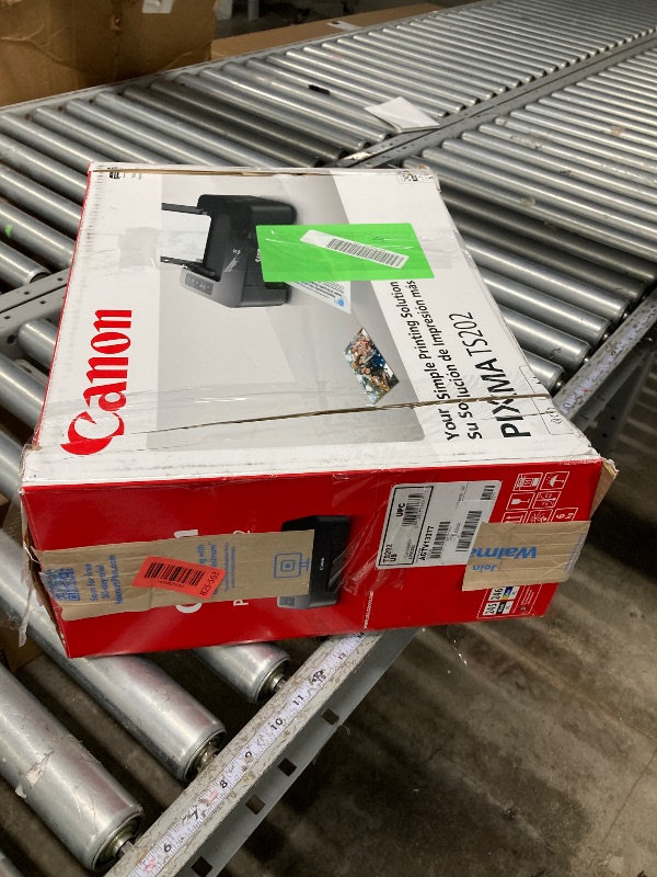Photo 1 of *It is used, it is missing parts and it is not known if it works 100%. *usada funtional unteste missingn parts ***Canon PIXMA TS202 Inkjet Printer for Documents and Photos Up to 4800 x 1200 dpi with Complete Set of Full-Size Ink Bundle Including DGE USB