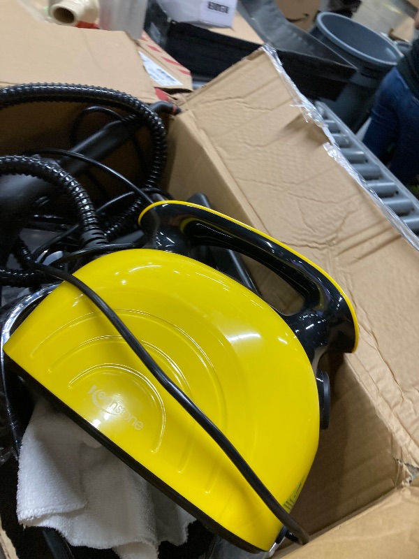 Photo 1 of ***It is used, it is not known if it works because it was not connected and cannot be returned.****1500W Powerful Steam Mop Keenstone® Multi-Purpose Steam Cleaner Best Hand Held Steamer Cleaner with 13 Accessories for Cleaning Home Use Carpet