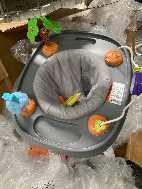 Photo 1 of ***It is used, it is missing parts and it is not known if it works 100%.***Time Followers® 4-in-1 Baby Activity Center | 3 Stage Grow Stationary Standing Toddler Play Table | Tummy Time,Exersaucer, Jumpers & Bouncers | Babies Essential for Baby Ages 6M+ (