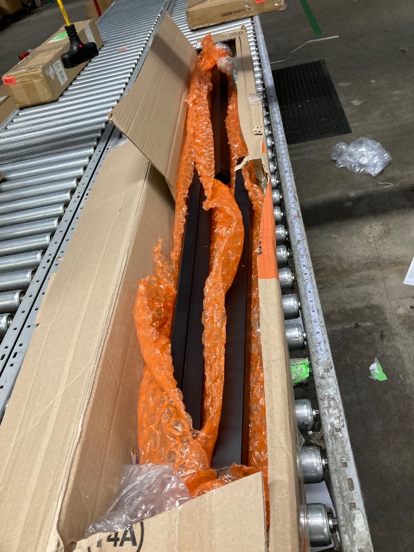 Photo 1 of *****It is used, it is not known if it is missing parts because it is in a disrepair and cannot be returne****CR Fence & Rail 5-6 Step Stair Handrail with 76" Top Rail, for Indoor & Outdoor Use for Seniors
