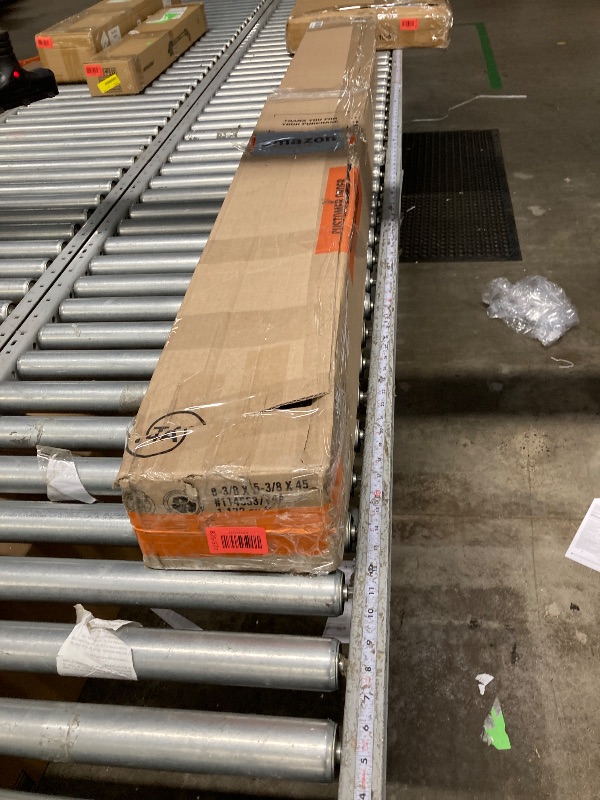 Photo 1 of *****It is used, it is not known if it is missing parts because it is in a disrepair and cannot be returne****CR Fence & Rail 5-6 Step Stair Handrail with 76" Top Rail, for Indoor & Outdoor Use for Seniors