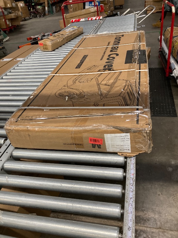 Photo 1 of **It is missing a piece and is used.****MOSTPLUS Tri-Fold Hard Truck Bed Tonneau Cover On Top Compatible for 2005-2025 Nissan Frontier 3 Fold Aluminum Bed Cover 5 FT