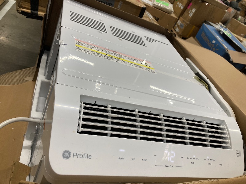 Photo 1 of ****It is used, it turned on and worked very slowly, and it is not known if it works at 100%, therefore it cannot be returned.***GE Profile ClearView Inverter Window Air Conditioner Unit, 12,200 BTU, Energy Efficient Cooling up to 550 sq ft., Ultra Quiet,