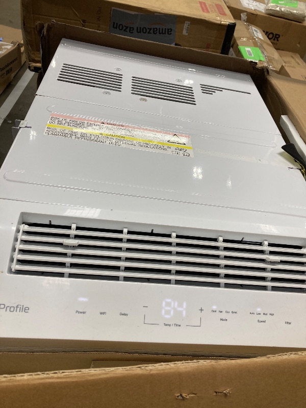 Photo 1 of ****It is used, it turned on and worked very slowly, and it is not known if it works at 100%, therefore it cannot be returned.***GE Profile ClearView Inverter Window Air Conditioner Unit, 12,200 BTU, Energy Efficient Cooling up to 550 sq ft., Ultra Quiet,