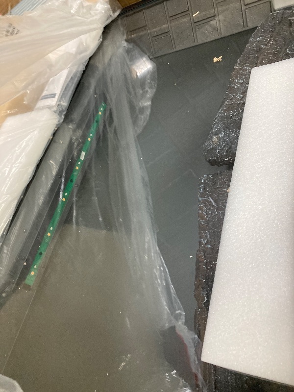 Photo 1 of *** It is used, it turned on and worked very slowly, and it is not known if it works at 100%, therefore it cannot be returned.*****Benrocks 43'' Electric Fireplace Inserts, Recessed & Built in Wall Electric Fireplace Heater with Fire Crackling Sound, Adju