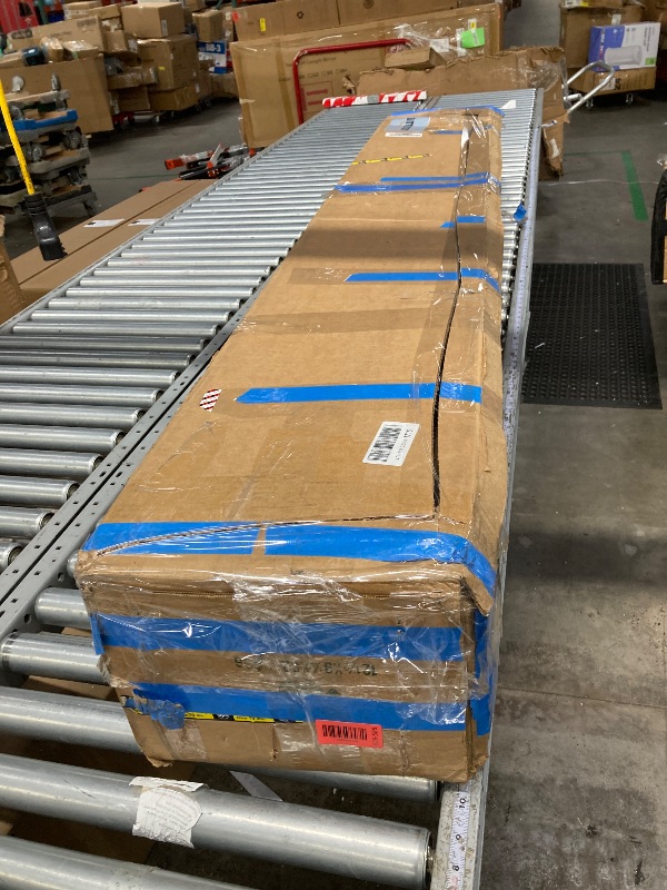 Photo 1 of ***It is used and it is not known if it works at 100%, therefore it cannot be returned.***Greaton, Unassembled King Box Spring for King Bed – 4.5-Inch Wood Box Spring Only, Amish Made in USA, Quiet Noise-Free Replacement Mattress Foundation, Packed Flat, 