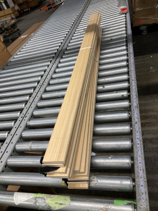 Photo 1 of ***It is used and is missing parts.***ZINUS Deepak Easy Assembly Wood Slat 1.6 Inch Bunkie Board, Bed Slat Replacement, Full
