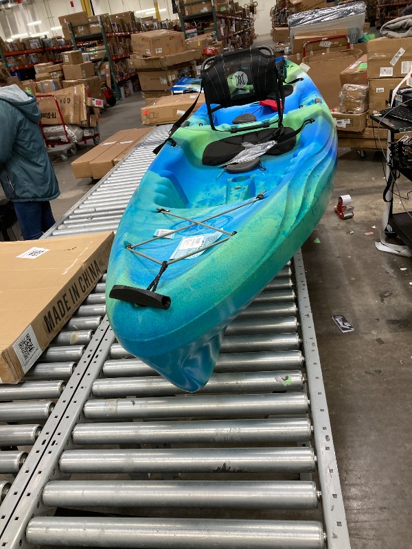 Photo 1 of ***used funtione un tested***perception Tribe 13.5 Sit on Top Tandem Kayak for All-Around Fun Large Rear Storage with Tie Downs