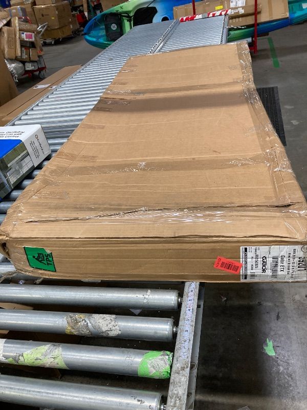 Photo 1 of ***It is used, it is missing a part, it is not known if it works 100%.***for Ford for F150 2015-2022 5.5Ft 4-Fold Soft Truck Bed Tonneau Cover Rear Upper Black