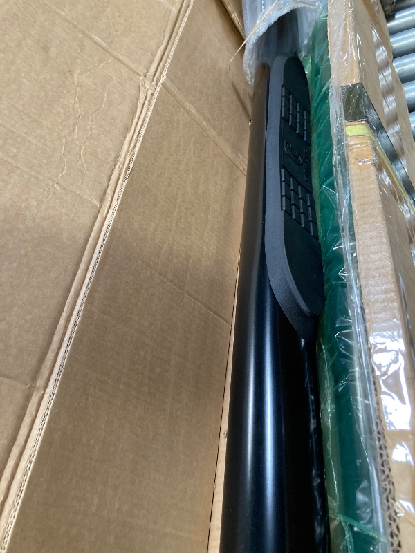 Photo 1 of ****It is used, it is missing a part, it is not known if it works 100%.***YHTAUTO 3 Inch Running Boards Side Steps Compatible with Jeep Grand Cherokee L 2021-2025, SUV, Round Carbon Steel Black Powder, Cab Side Step Rails Off-Road Exterior Accessories, Se