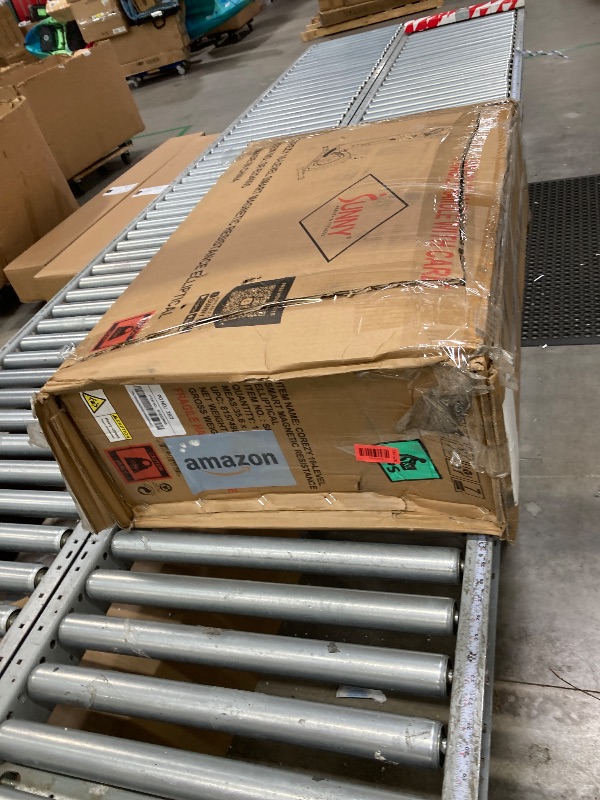 Photo 1 of ***It is used, it is missing a piece, one of the tubes is peeled, it is not known if it works 100%.****Sunny Health & Fitness Smart Elliptical Machine w/300LB Capacity & Pulse Sensor Built-in, 12" Stride Equipment for Home Cardio Exercise & Magnetic Cross