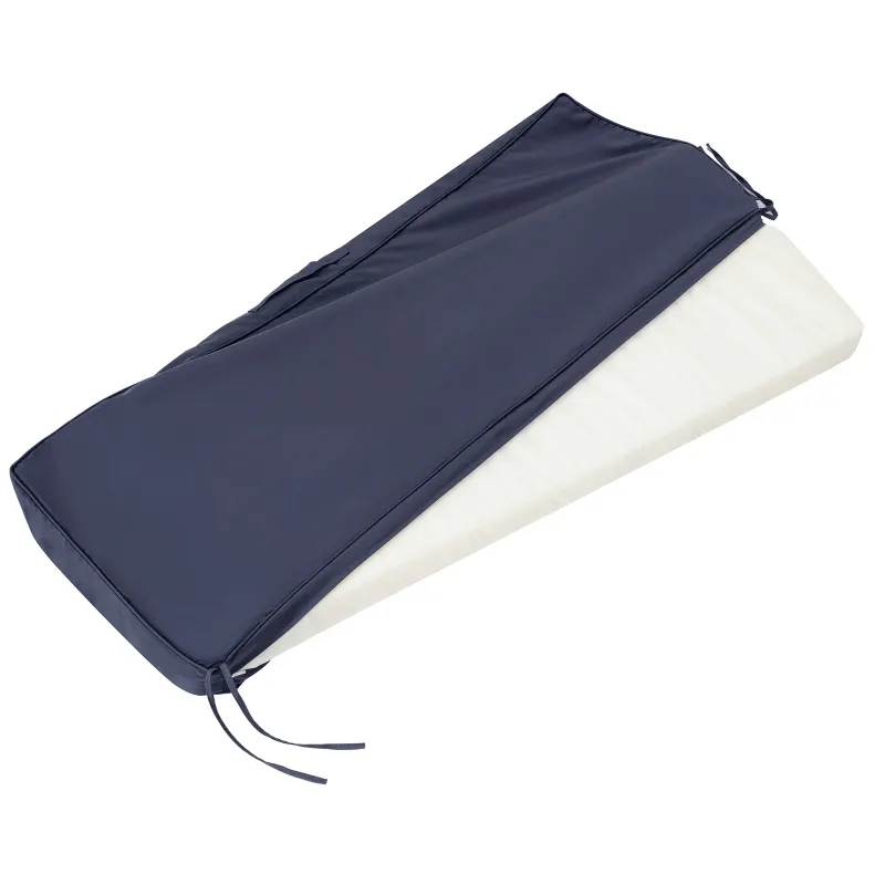 Photo 1 of ***used ***YEERSWAG inch Outdoor Chair Cushions Bench Cushion Patio Chair Cushions Non Slip Removable Anti-fading Water Resistant Garden Loveseat Cushion with Handl
