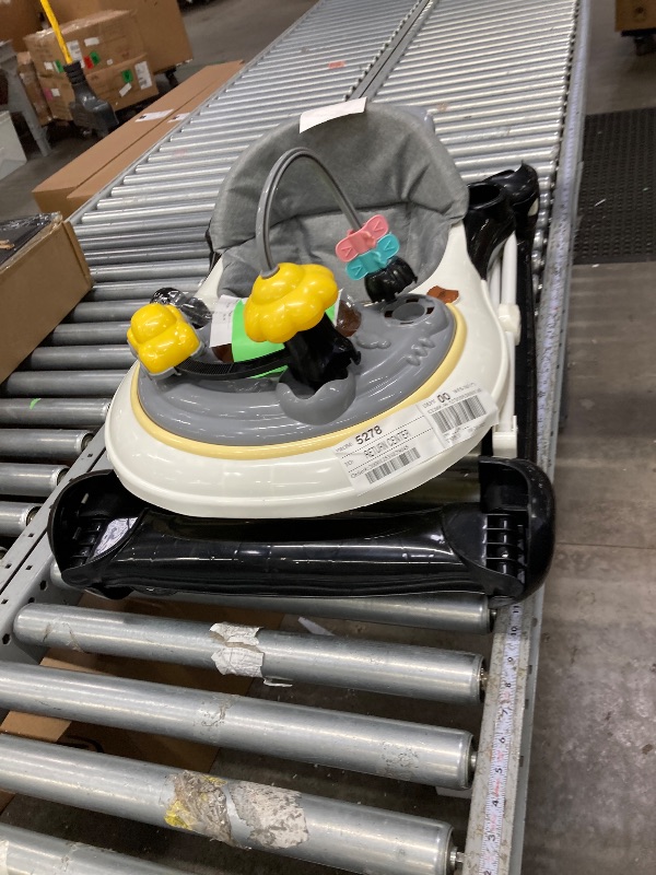 Photo 1 of ***It is used, it is similar, it is broken on the top part of the game, it is missing pieces****Baby Walker, 5-in-1 Baby Walkers for Boys and Girls 6-12 Months with Bouncer, Removable Footrest, Feeding Tray & Music, Foldable & Adjustable Activity Walker f