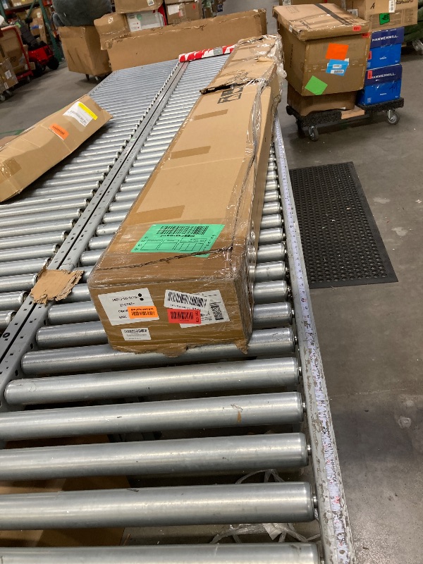 Photo 1 of ****It is used, it is missing parts and it is not known if it works at 100%***EaseLife 48in x 96in Sliding Barn Door with 8FT Barn Door Hardware Kit & Handle Included,DIY Assemblely,Easy Install,Apply to Interior Rooms & Storage Closet,K-Frame