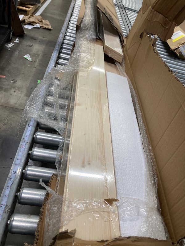 Photo 1 of ****It is used, it is missing parts and it is not known if it works at 100%***EaseLife 48in x 96in Sliding Barn Door with 8FT Barn Door Hardware Kit & Handle Included,DIY Assemblely,Easy Install,Apply to Interior Rooms & Storage Closet,K-Frame