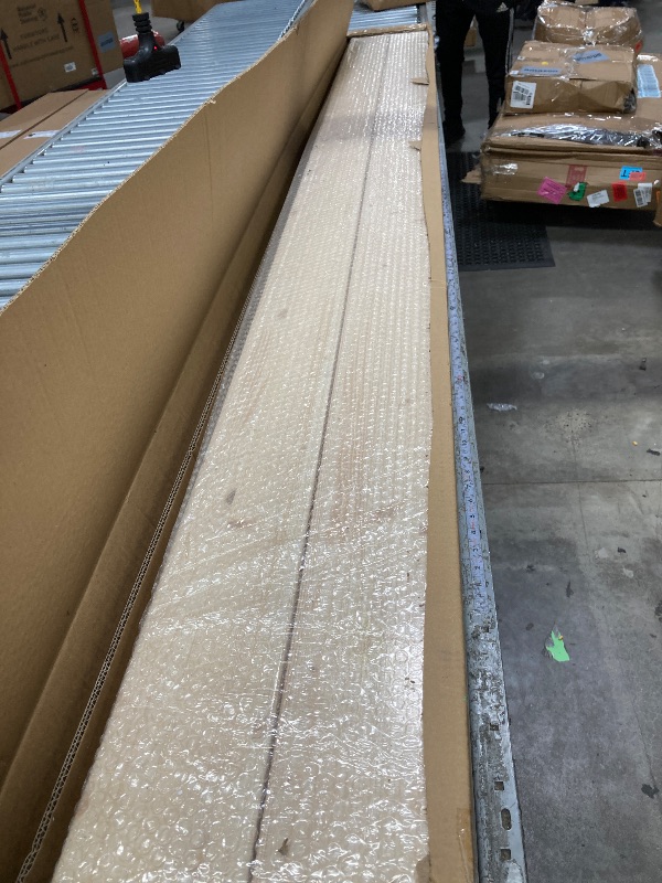 Photo 1 of ***It is used, it is missing parts and it is not known if it works at 100%.**EaseLife 48in x 96in Sliding Barn Door with 8FT Barn Door Hardware Kit & Handle Included,DIY Assemblely,Easy Install,Apply to Interior Rooms & Storage Closet,K-Frame