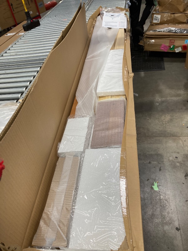 Photo 1 of ****It is used, it is missing parts and it is not known if it works at 100%.****
Mellow Naturalista Classic - 12 Inch Solid Wood Platform Bed with Wooden Slats, No Box Spring Needed, Easy Assembly,