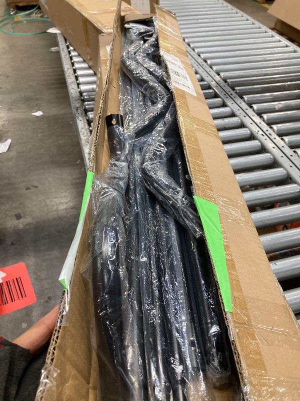 Photo 1 of **USED MISSING PARTS***Fyydes Clothing Garment Rack,6FT Heavy Duty Clothes Rack with 4 Universal Wheels Rolling Closet Organizer Storage Rack for Home Hanging ,71"L x 19.7"W x 57.5"H(Black