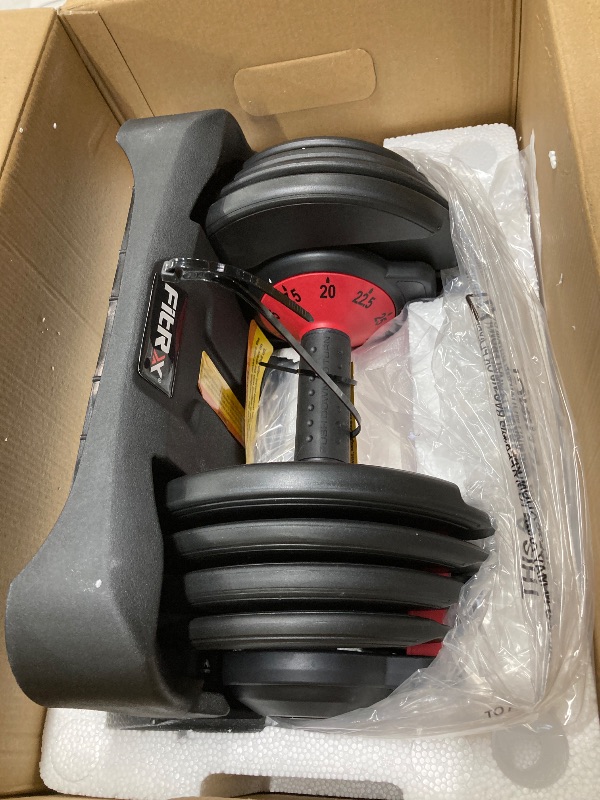 Photo 1 of ***used***Adjustable Dumbbell5-25 lb, Weight in 2.5lbs Increments, Home Gym
