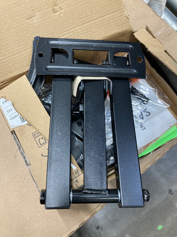 Photo 1 of **IT'S SMALL, IT IS USED, IT IS NOT KNOWN IF IT IS MISSING PARTS BECAUSE IT IS DISMANTLED AND CANNOT BE RETURNED.**MountFTV Full Motion TV Wall Mount Bracket, Swivel Articulating TV Monitor Wall Mount Bracket Tilts Extension Rotation for 13-42 inch Flat C