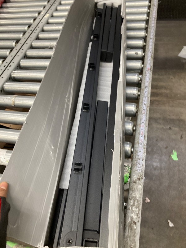 Photo 1 of *IT IS USED, IT IS NOT KNOWN IF IT IS MISSING ANY PARTS BECAUSE IT IS DISMANTLED, WHICH IS NOT KNOWN IF IT IS 100% FUNCTIONAL*COMASACH 14 inch Twin Bed Frame, Easy Assembly, Heavy Duty Metal Platform, Noise Free, Black