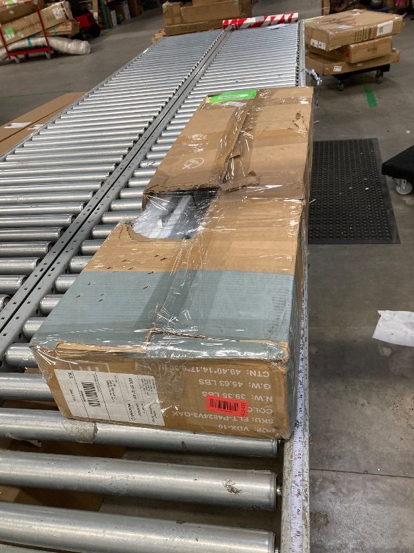 Photo 1 of ***IT IS USED, IT IS NOT KNOWN IF IT IS MISSING ANY PARTS BECAUSE IT IS DISMANTLED, WHICH IS NOT KNOWN IF IT IS 100% FUNCTIONAL**ONCETTA Electric Standing Desk, 40''x24'' Height Adjustable Desk, Home Office Desk with Electric Lift, Sit Stand Desk Workstat