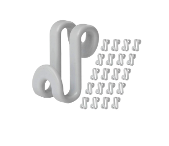 Photo 1 of )60pc Connector Hooks Hanger , Grey Mini Cascading Hangers Extenders for Velvet Hangers Coat Clothes Garment, Heavy Duty Hangers Hooks Space Saving