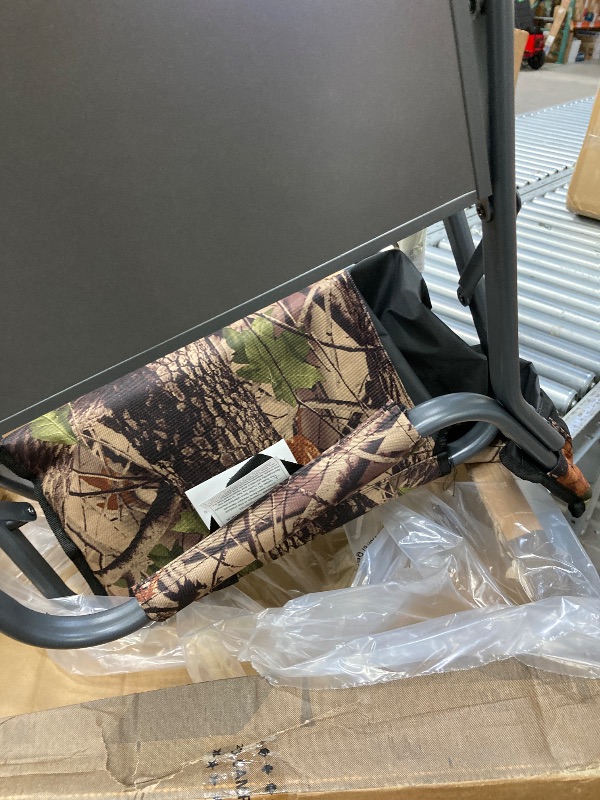 Photo 1 of **used**CAMPHILL Directors Camping Chairs-Lightweight Folding Lawn Chairs with Side Table-Outdoor Foldable Camp Chair for Hunting Fishing Travel-Camouflage,Heavy Duty Support 300lbs