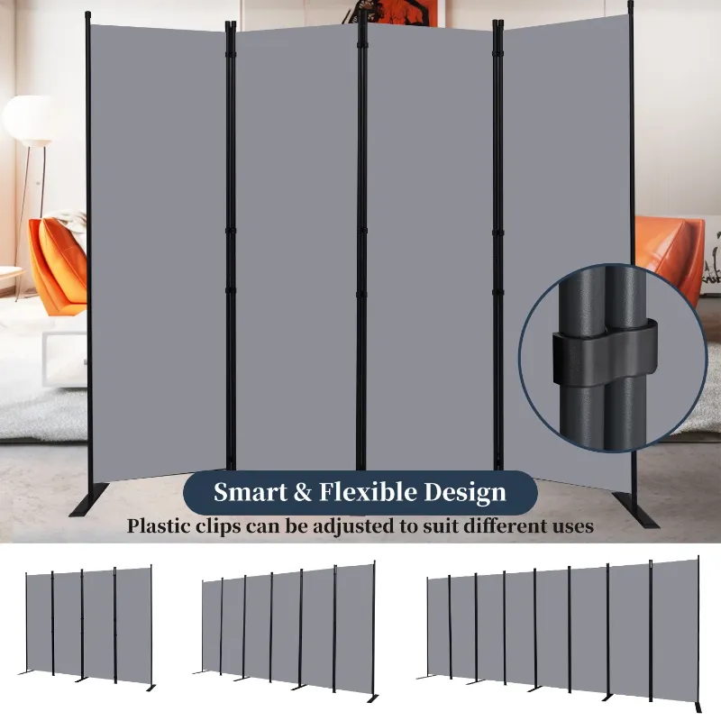 Photo 1 of *I*T IS USED. IT IS MISSING A PART AND IT IS NOT KNOWN IF IT WORKS AT 100%**nRoom Divider Single Panel Privacy Screen, Wide Rolling Wall Divider with Lockable Wheels, Portable Room Partition Screen, Freestanding Room Divider Screen for Home Office
