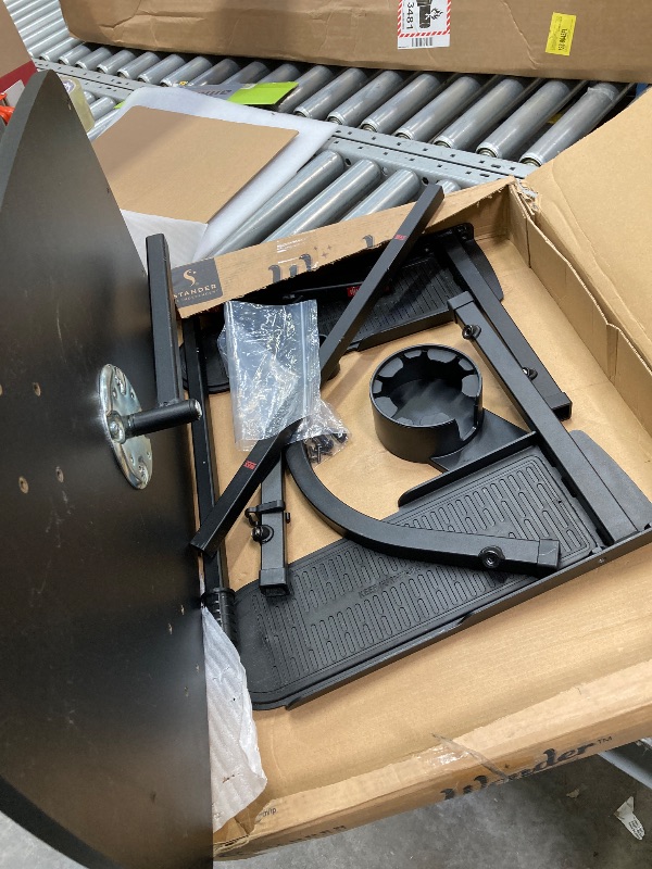 Photo 1 of ****THIS IS USED AND MISSING PARTS SO IT IS NOT KNOWN IF IT WORKS AT 100%***Stander Wonder Tray, Adjustable Swivel Table, Extra-Large Computer Stand, Couch Desk & Gaming Bench, TV-Trays for Eating on Couches, Chairs, Recliners with Laptop Wedges and Cup H