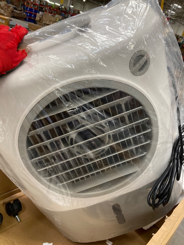 Photo 1 of **used***Portable Swamp Coolers - 1300 CFM MC18M Evaporative Air Cooler with 2-Speed Fan, 53.4 dB - 500 sq. ft. Coverage Evaporative Air Cooler Portable High Velocity Outdoor Cooling Fan by Hessaire - White