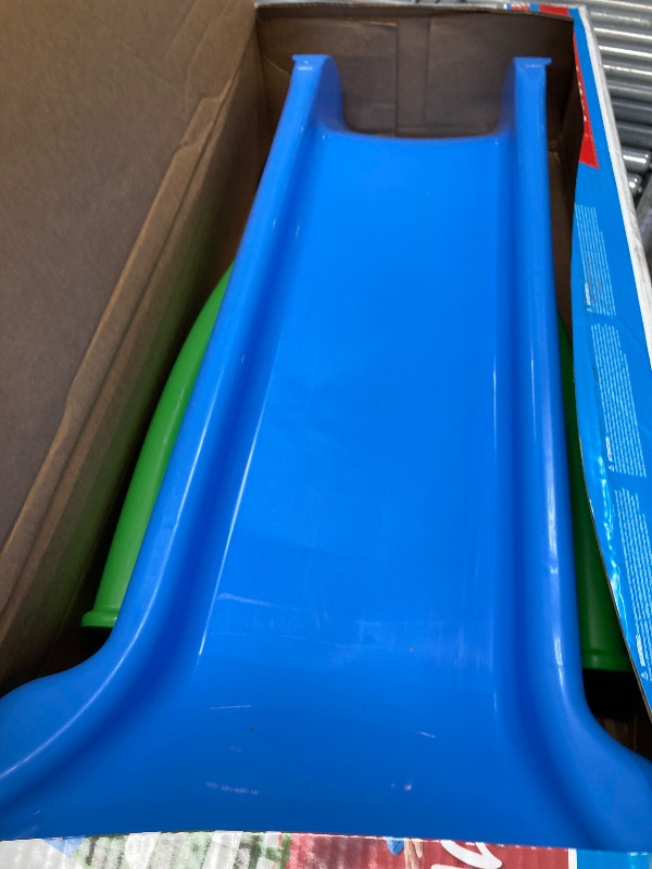 Photo 1 of ****It is used and is missing parts and it is not known if it works at 100%.**Little Tikes First Slide (Blue/Green)