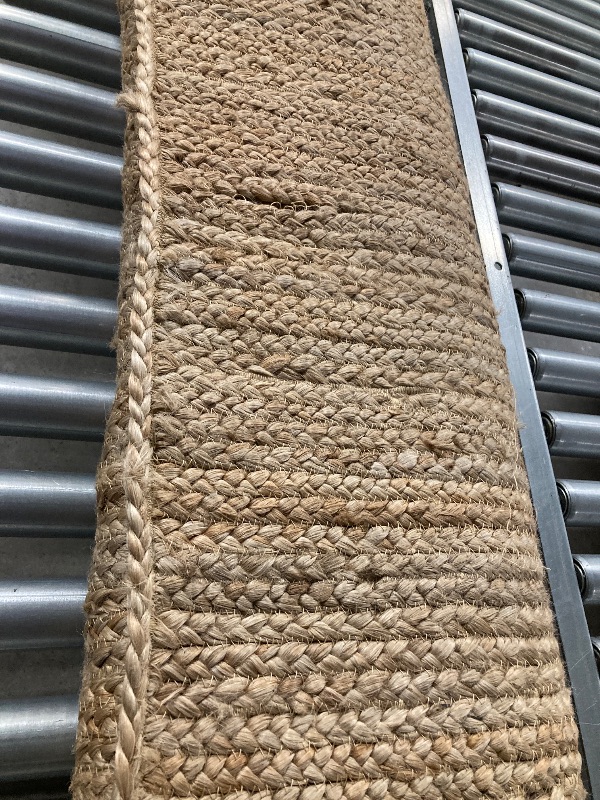 Photo 1 of ***6 INCHES OF STITCHING CAME OUT-SEE PIC**JONATHAN Y Pata Hand Woven Chunky Jute Natural Indoor Area Rug, 9x12, Bohemian, Rustic, Cottage, Easy-Cleaning for Living Room, Bedroom, Kitchen, Non-Shedding (NRF102A-9)