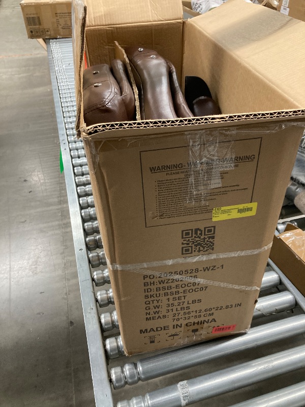 Photo 1 of ***(PARTS ONLY - SELLING AS INCOMPLETE PARTS MISSING)*** 
Waleaf Home Office Chair, 400LBS 8Hours Heavy Duty Design, Ergonomic High Back Cushion Lumbar Back Support, Computer Desk Chair, Big and Tall Chair for Work
