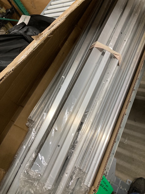 Photo 1 of ***(PARTS ONLY -MISSING BOX- SELLING AS IS )***YITAHOME 6X12FT Polycarbonate Greenhouse Large Heavy Duty Green Houses Outdoor Greenhouses Aluminum Sliding Doors Vent Window for Garden Backyard, Silver ***(BOX RIPPED/TORN)***