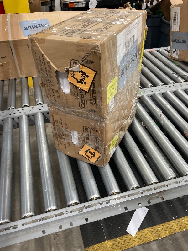 Photo 1 of **COMPLETE SET**PowerBlock Elite EXP Adjustable Dumbbells, Sold in Pairs, Stage 1, 5-50 lb. Dumbbells, Durable Steel Build, Innovative Workout Equipment, All-in-One Dumbbells, Expandable with Expansion Kits\
2 box set