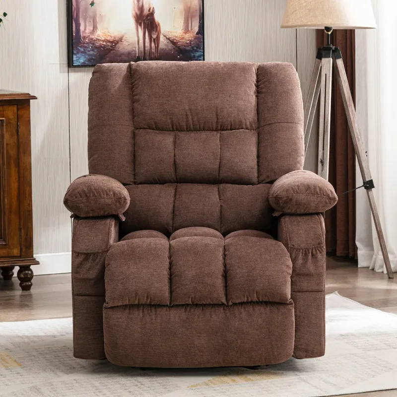Photo 1 of ***(PARTS ONLY -SELLING AS IS )***
JONPONY Power Lift Recliner Chair Recliners for Elderly with Heat and Massage Recliner Chair for Living Room with Infinite Position and Side Pocket,USB Charge Port,Brown
***(BOX RIPPED/TORN-DO NOT WORK)***