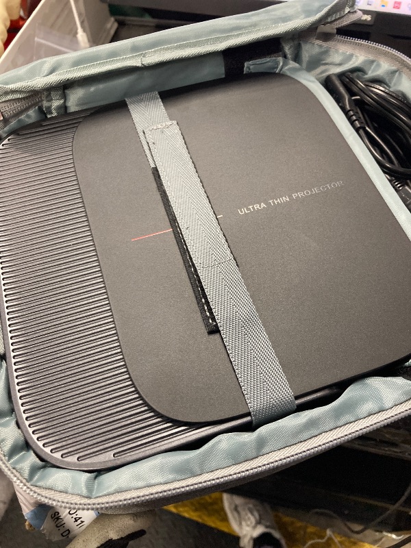 Photo 1 of [2025 Netflix-Licensed | 386+ Built-in Apps] DBPOWER E2 Smart Projector with WiFi and Bluetooth, Mini Projector 4K Support with Netflix, Youtube, Disney+, Hulu, Max, Crunchyroll w Portable Case