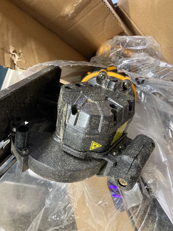 Photo 1 of   ( VERY USED)    Mellif Mini Circular Saw, Cordless Tile Saw Compatible with DeWalt 20V MAX Battery, 3200RPM, 3 Blades 3-1/2", Max Cutting Depth 1-2/11'', Laser Guide for Wood, Plastic, Soft Metal (Tool Only)