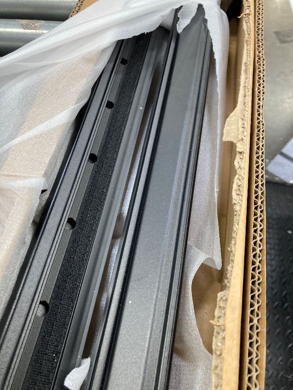 Photo 1 of  **  THIS IS ONLY THE RAILS  **** MISSING COVER Rough Country Hard Roll-Up Tonneau Cover for Ford F-250 & F-350 SuperDuty (2017-2025) - Aluminum Truck Bed Cover, Fits 6'10" (81.9") Bed