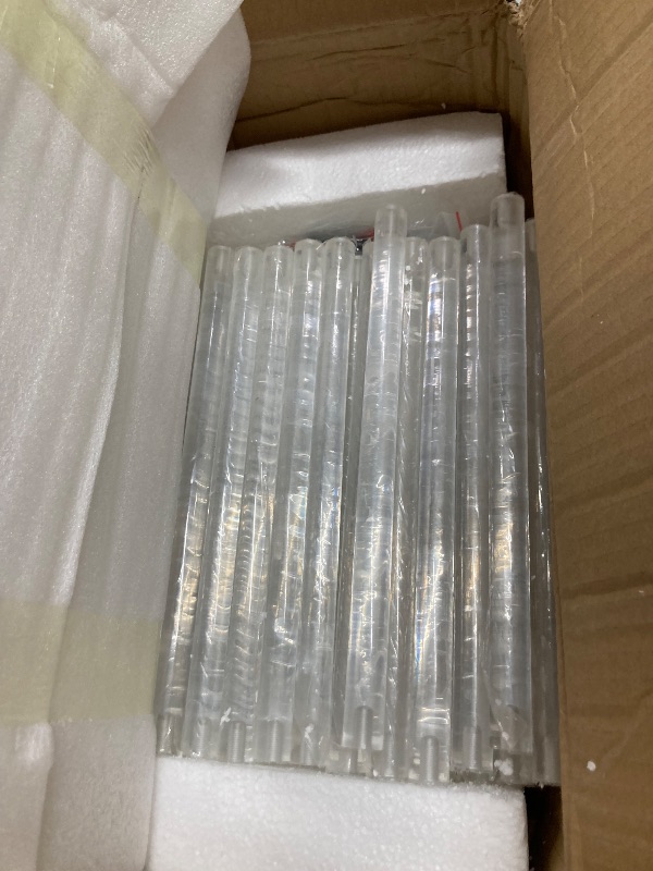 Photo 1 of ** the photo and description is only to the reference**Nuptio Wedding Centerpieces Acrylic Vases - 2 Pcs 31.5 inch Tall Flower Vase Flowers Stand for Party Tables Decorations - Elegant Bulk Weddings Decoration Table Geometric Centerpiece Stands