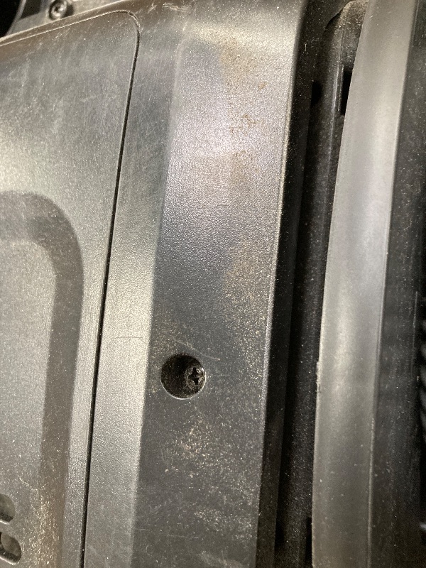 Photo 1 of ***(MISSING PART -SELLING AS IS )***
Giraffe Tools Grandstorm Retractable Vacuum Cleaner Wall-Mounted, Shop Wet Dry Vacuum Cleaner with 6 Nozzles for Car Detailing Remote Control Garage Vacuum, Grey