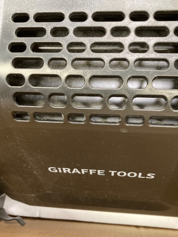 Photo 1 of ***(MISSING PART -SELLING AS IS )***
Giraffe Tools Grandstorm Retractable Vacuum Cleaner Wall-Mounted, Shop Wet Dry Vacuum Cleaner with 6 Nozzles for Car Detailing Remote Control Garage Vacuum, Grey