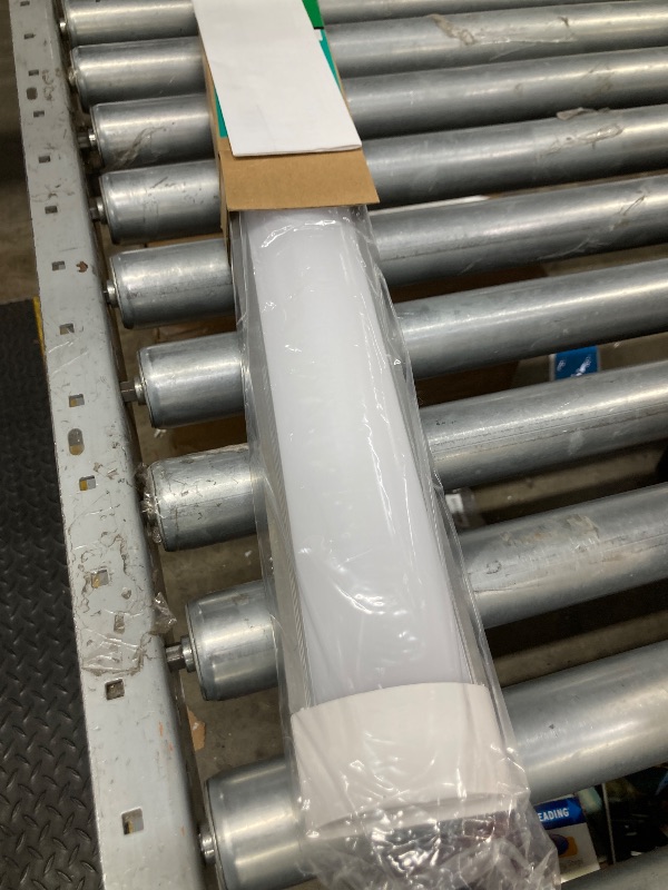 Photo 1 of ***The description is similar to the photo***Utility LED Shop Light Fixture 2PCS 4FT Linkable Plug in LED Tube Light for Kitchen Bathroom Garage Basement Office, Long LED Shoplight, Corded Electric with ON/Off Switch, IP66 Waterproofing