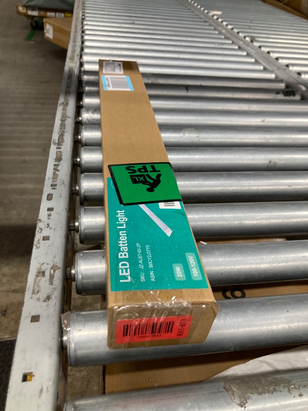 Photo 1 of ***The description is similar to the photo***Utility LED Shop Light Fixture 2PCS 4FT Linkable Plug in LED Tube Light for Kitchen Bathroom Garage Basement Office, Long LED Shoplight, Corded Electric with ON/Off Switch, IP66 Waterproofing