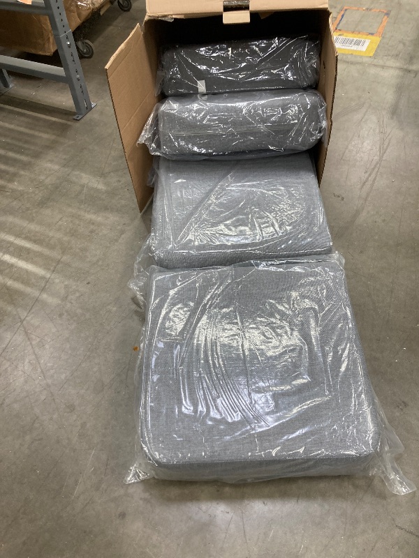 Photo 1 of ***5 CUSHIONS ONLY ***
Jocoevol Outdoor Patio Outdoor 5-CUSHIONS ONLY, Waterproof Thick Cushion for Patio Deck, Lawn, Balcony, Porch