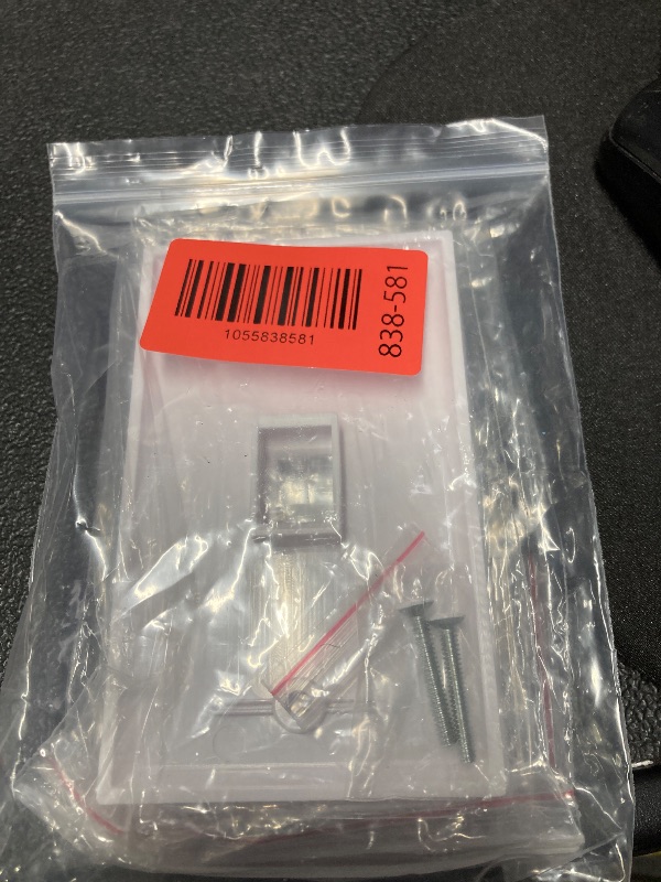 Photo 1 of 1 Port Keystone Wall Plate White - Single Gang 1 Hole Keystone Cover plate for Ethernet RJ45/HDMI Keystone Jack(2-Pack)