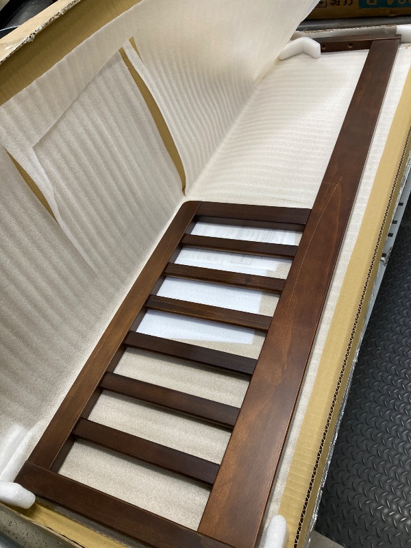 Photo 1 of *Cracked /Scratched*DaVinci Toddler Bed Conversion Kit (M3099) in Dark Java